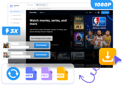  TuneFab VideOne Amazon Downloader Hero Image