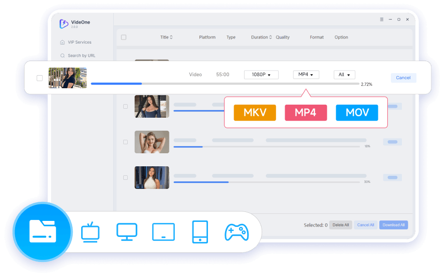 Save OnlyFans Videos as Common Formats Flexibly