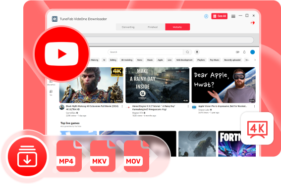 TuneFab VideOne YouTube Downloader