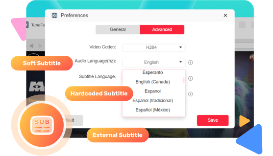 Save Video with Multi-Language and Flexible Subtitle Options