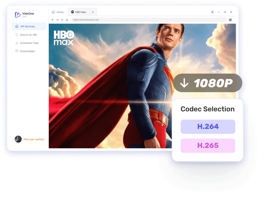 Download HBO Max Video to 1080P Quality