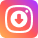 Instagram Video Downloader Logo