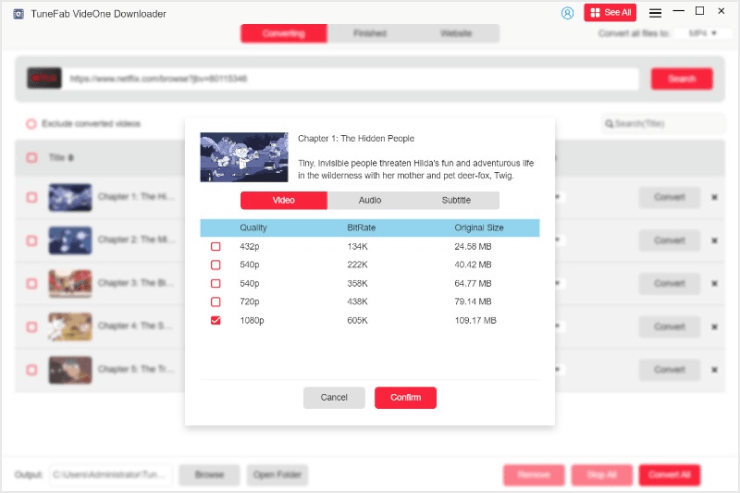 Configure Parameters for Single Video