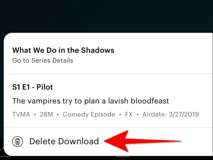 Delete Hulu Downloads