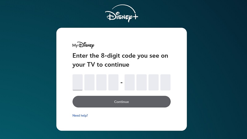 Activate Disney Plus on Smart TV