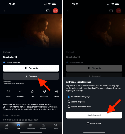 Watch Amazon Prime Offline on Mobile