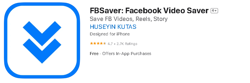 Download and install the FBSaver