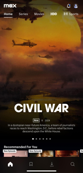 Download Civil War on Max