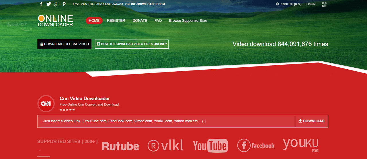 Download CNN Videos via Online Tool