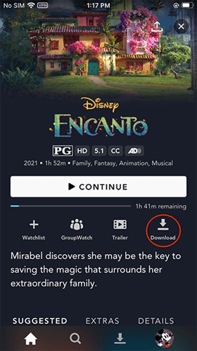 Download Disney Video in App