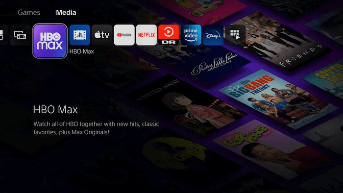 Download HBO Max on PS4