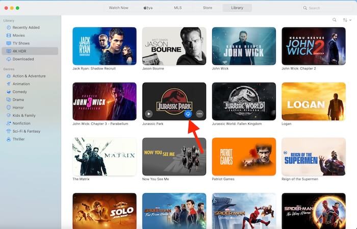 Download Movies from the iTunes Store