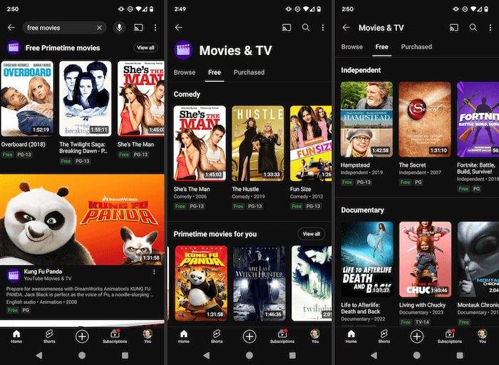 Download Movies from TV Streaming Apps