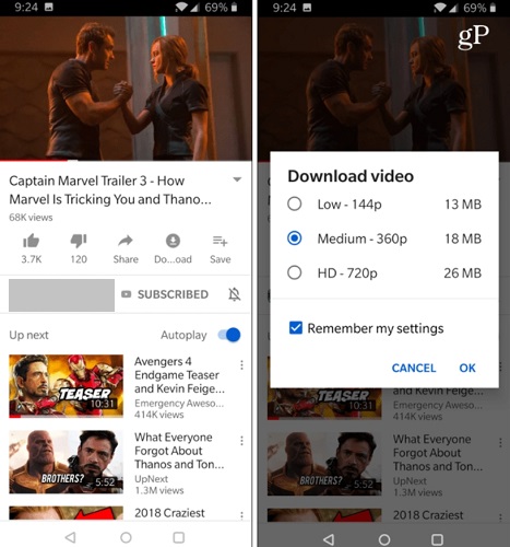 Download YouTube Video with Premium