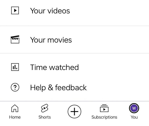 Download YouTube Movies on YouTube App