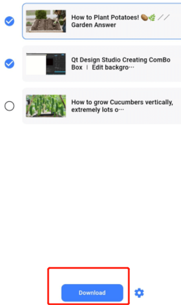 Download YouTube Playlist with VideoHunter for Android