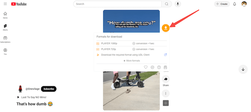 How to Download YouTube Shorts Video Using Add-on
