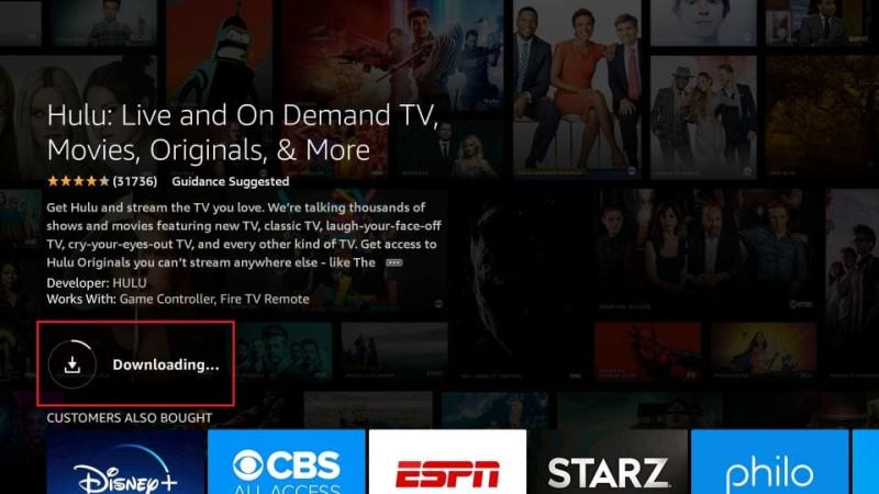 Install Hulu on Firestick
