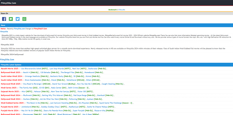 Get MP4 Movie Downloads on Filmyzilla