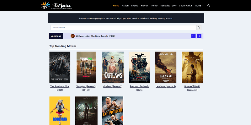 Get MP4 Movie Downloads on FZMovies