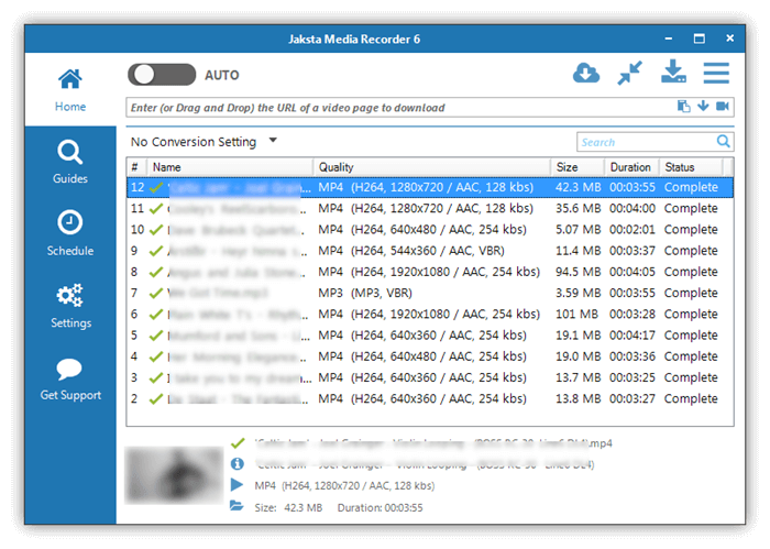 Jaksta Media Recorder