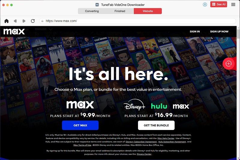 Log in to HBO Max Account