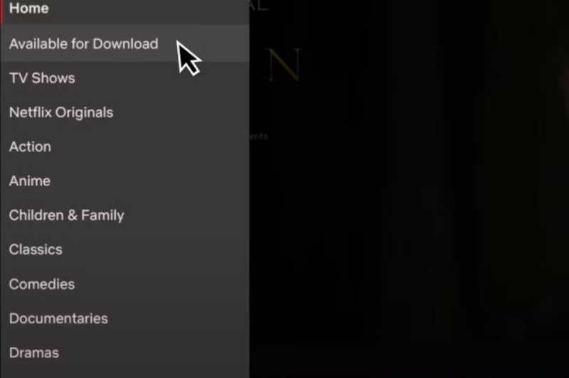 Netflix Available for Download Library