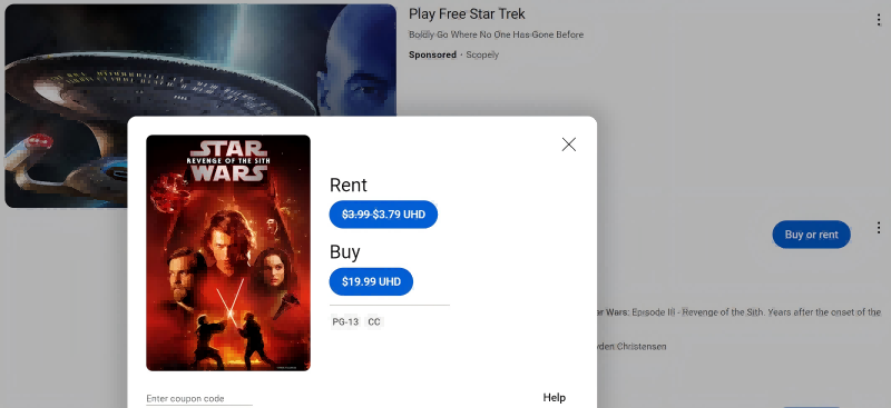 Buy or Rent YouTube Movies