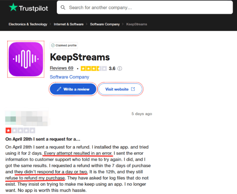 Review of KeepStreams for Max