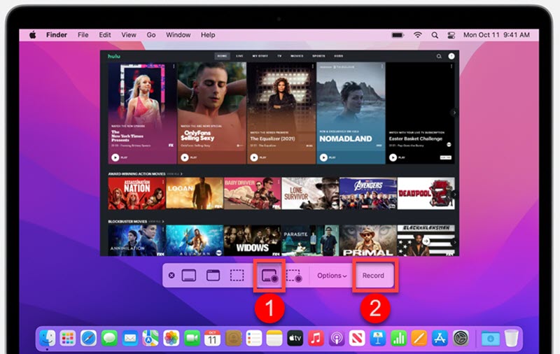 Record Hulu Videos on Mac