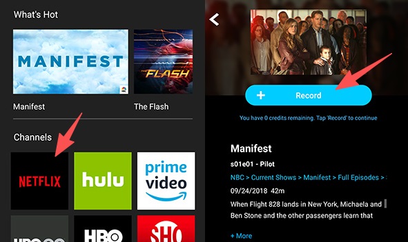 Record Netflix Video via PlayOn Cloud