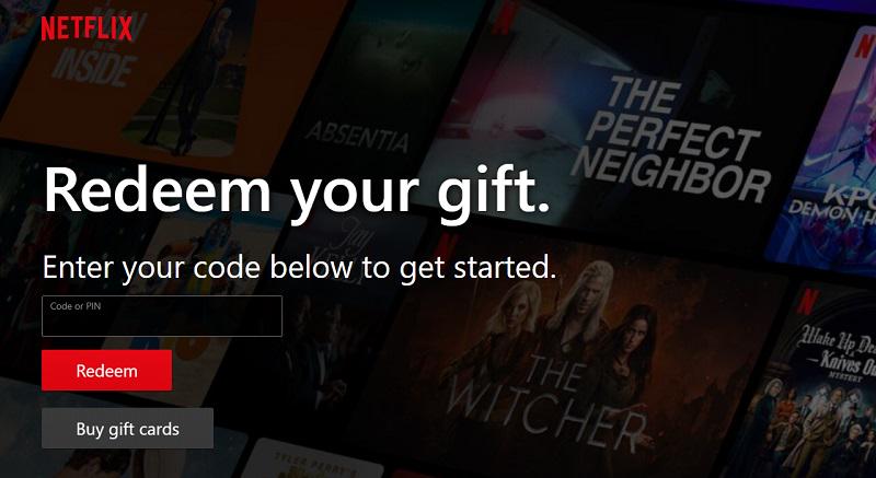 Redeem Free Netflix Subscription