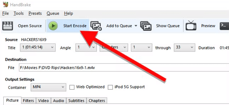 Remove DRM from DVD Videos with HandBrake