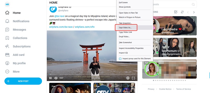 Download OnlyFans Videos Firefox