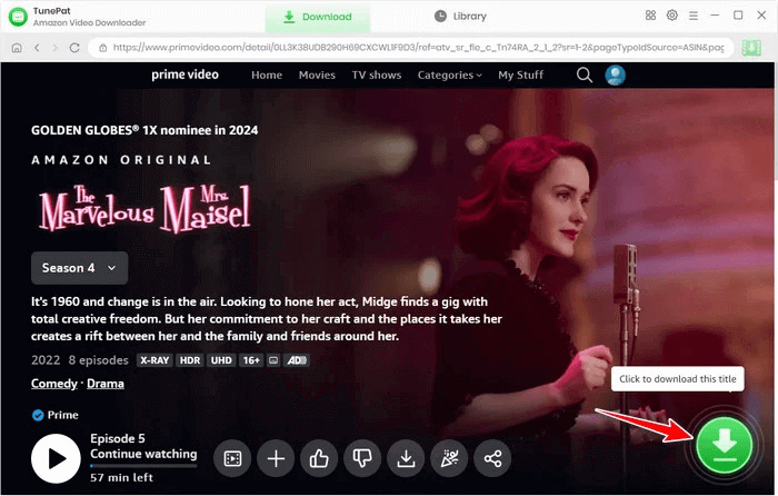 Search for Amazon Videos on TunePat