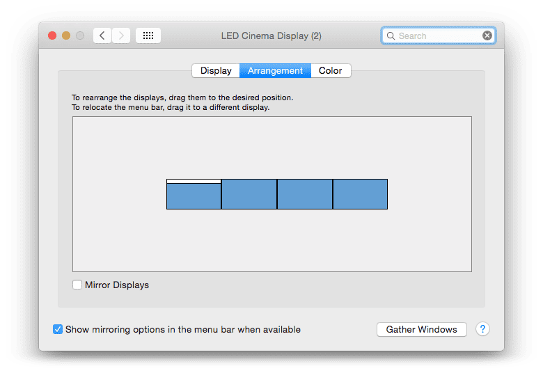 Set TV as External Screen MacOS