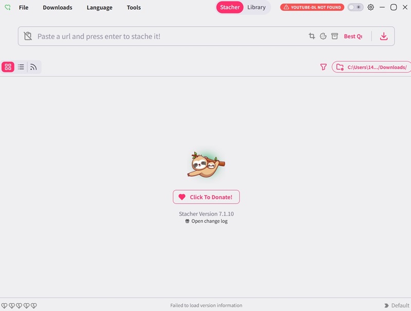 Stacher YouTube Video Downloader