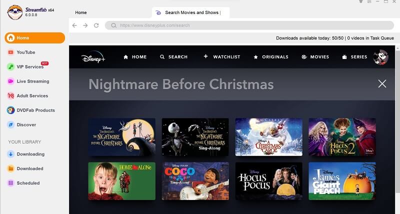 StreamFab Disney Plus Video Downloader