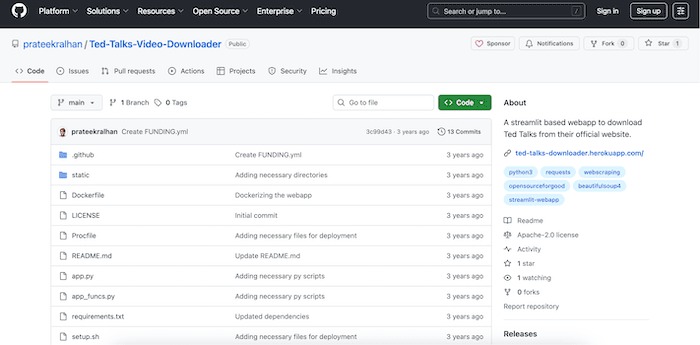 Download TED Videos with Anydownloader