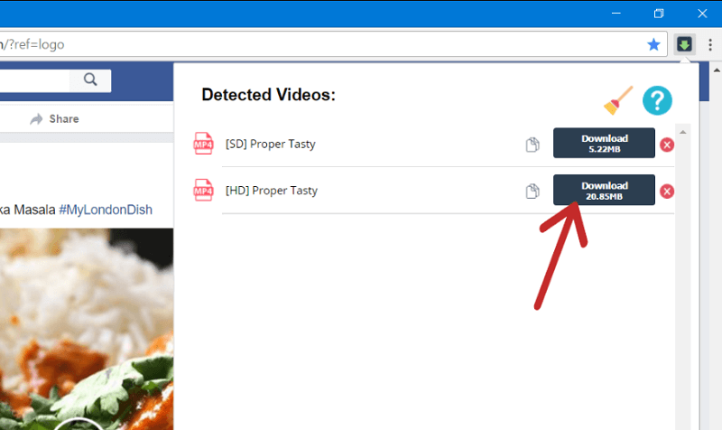 Download Facebook Private Video with Chrome Extension