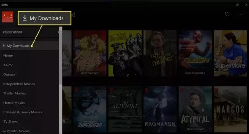 Watch Netflix Downloads Offline