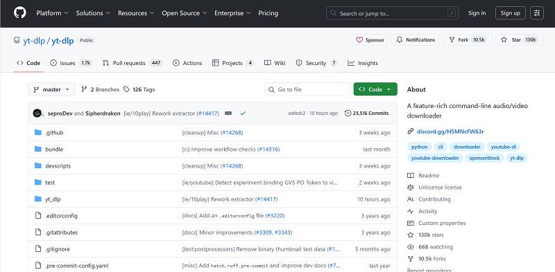 Download Streaming Video with yt-dlp