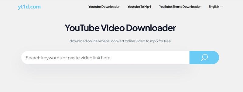 YT1D YouTube Downloader